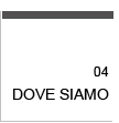 dove siamo